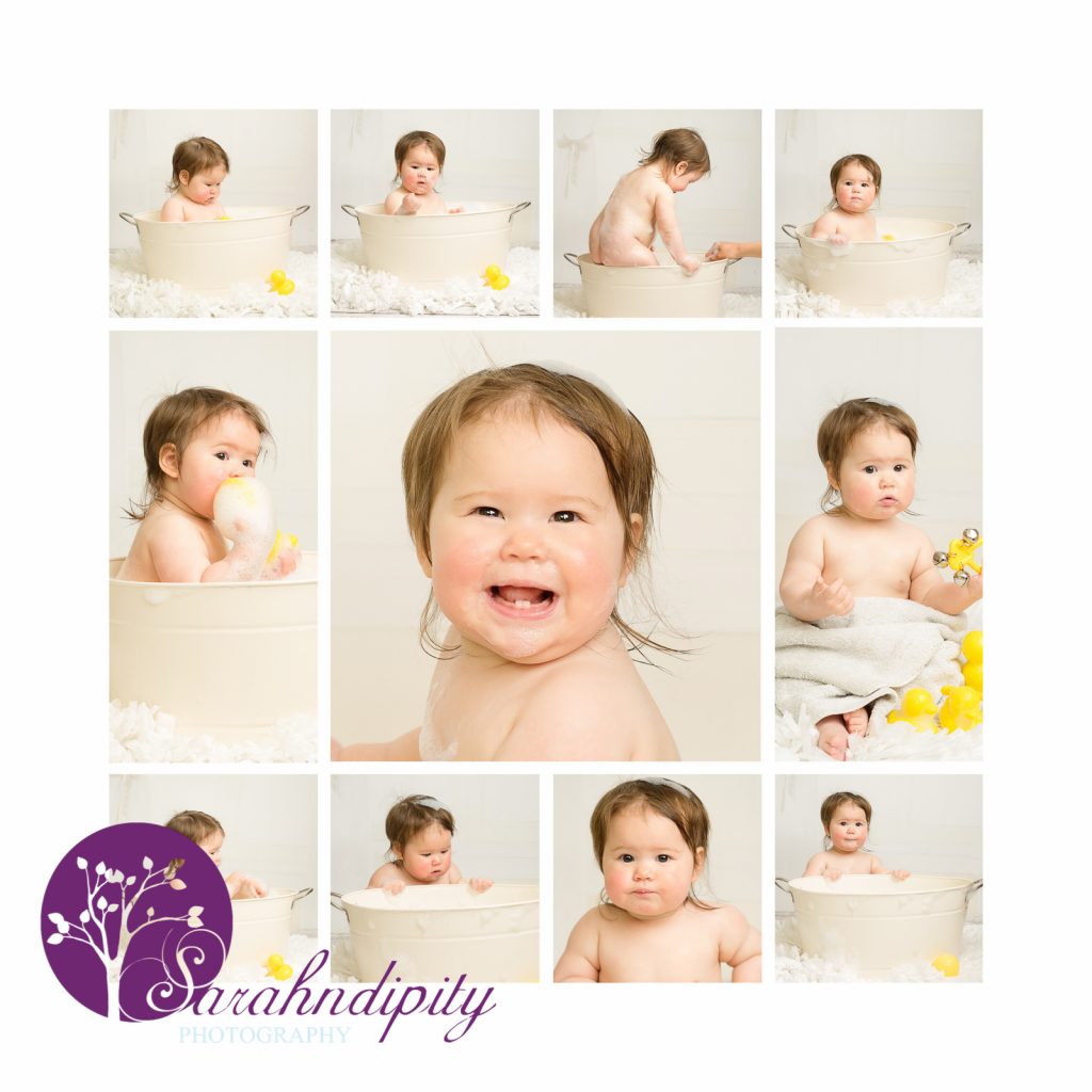 bath time clean up Cakesmash Essex grays portrait photography 1st birthday